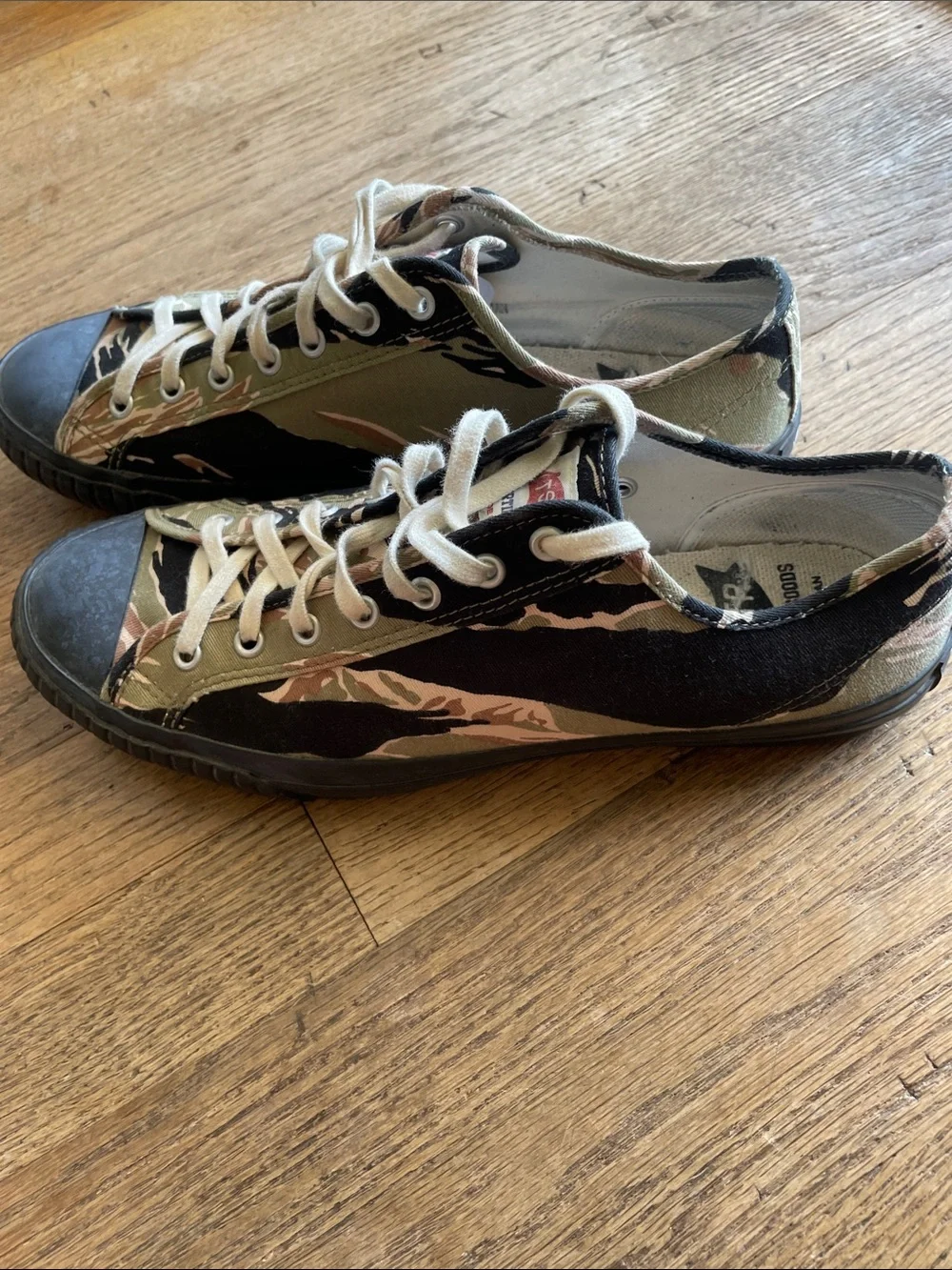 TSPTR Cadet Sneaker Camouflage Canvas Men’s 8.5.
